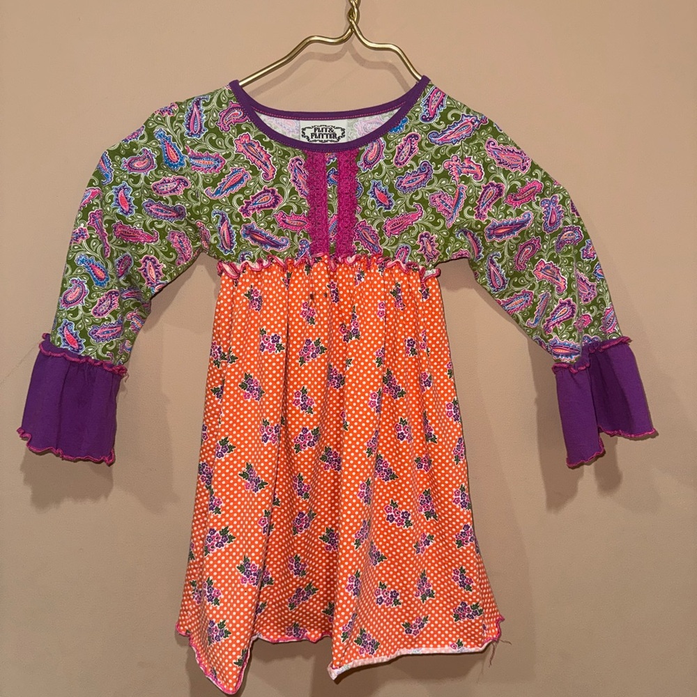 Flit & Flitter Girls Dress/Tunic 4T